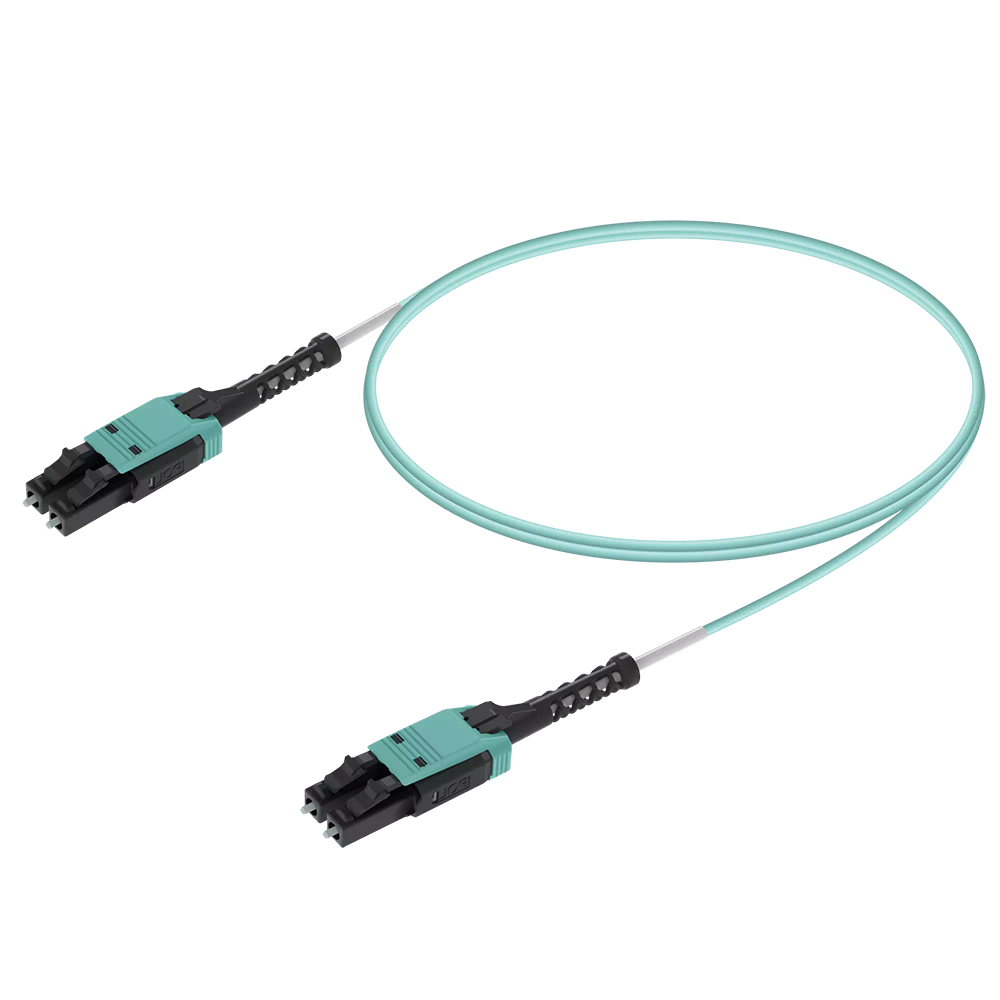LC/UPC-LC/UPC | Multi-Mode G651.OM3 | UNI10 | Uniboot Patch Cord | 2.0mm